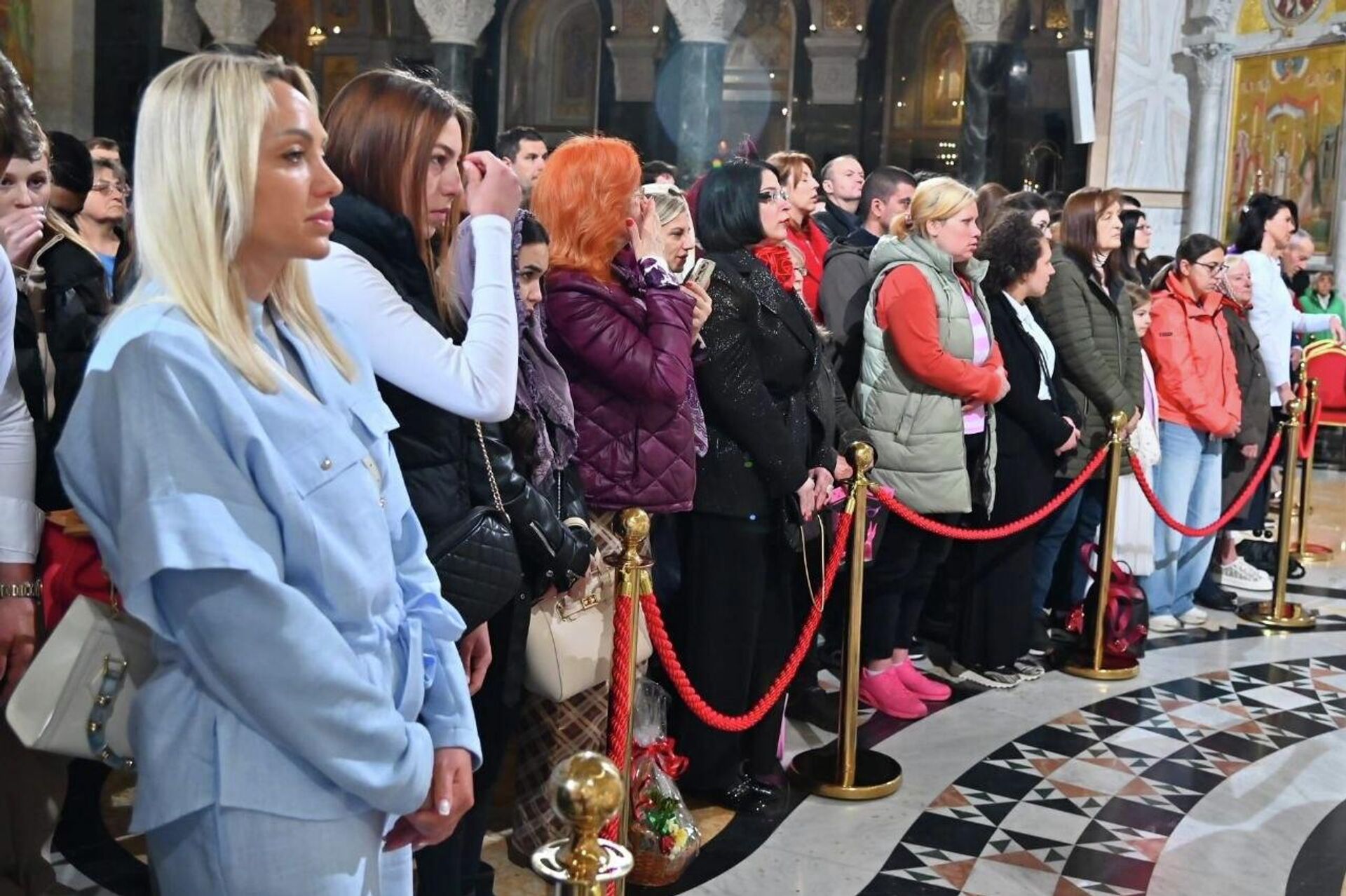 Васкршња литургија у Храму Светог Саве у Београду  - Sputnik Србија, 1920, 12.04.2026