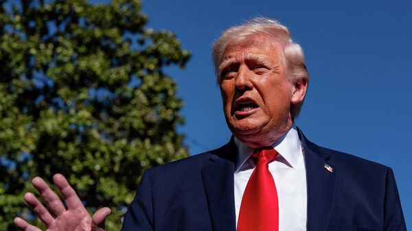 Američki predsednik Donald Tramp - Sputnik Srbija