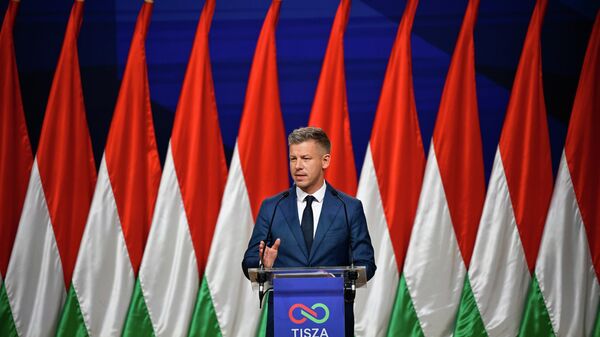 Лидер мађарске странке Тиса, Петер Мађар - Sputnik Србија