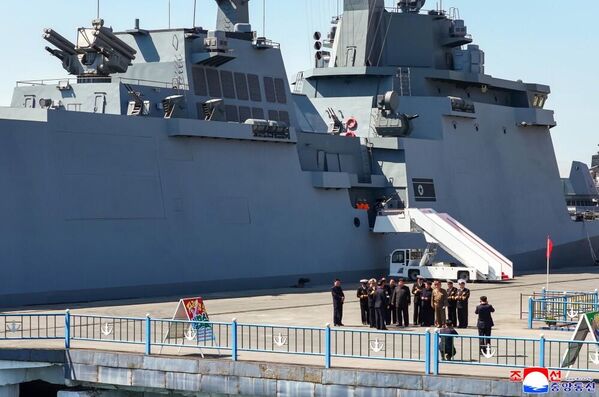 Ракете су тестиране са разарача „Чо Хјон“. - Sputnik Србија