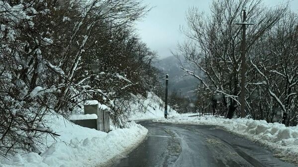 Početkom aprila, širom Gruzije prevladao je hladni talas, sa kišom i snegom u planinama.  - Sputnik Srbija
