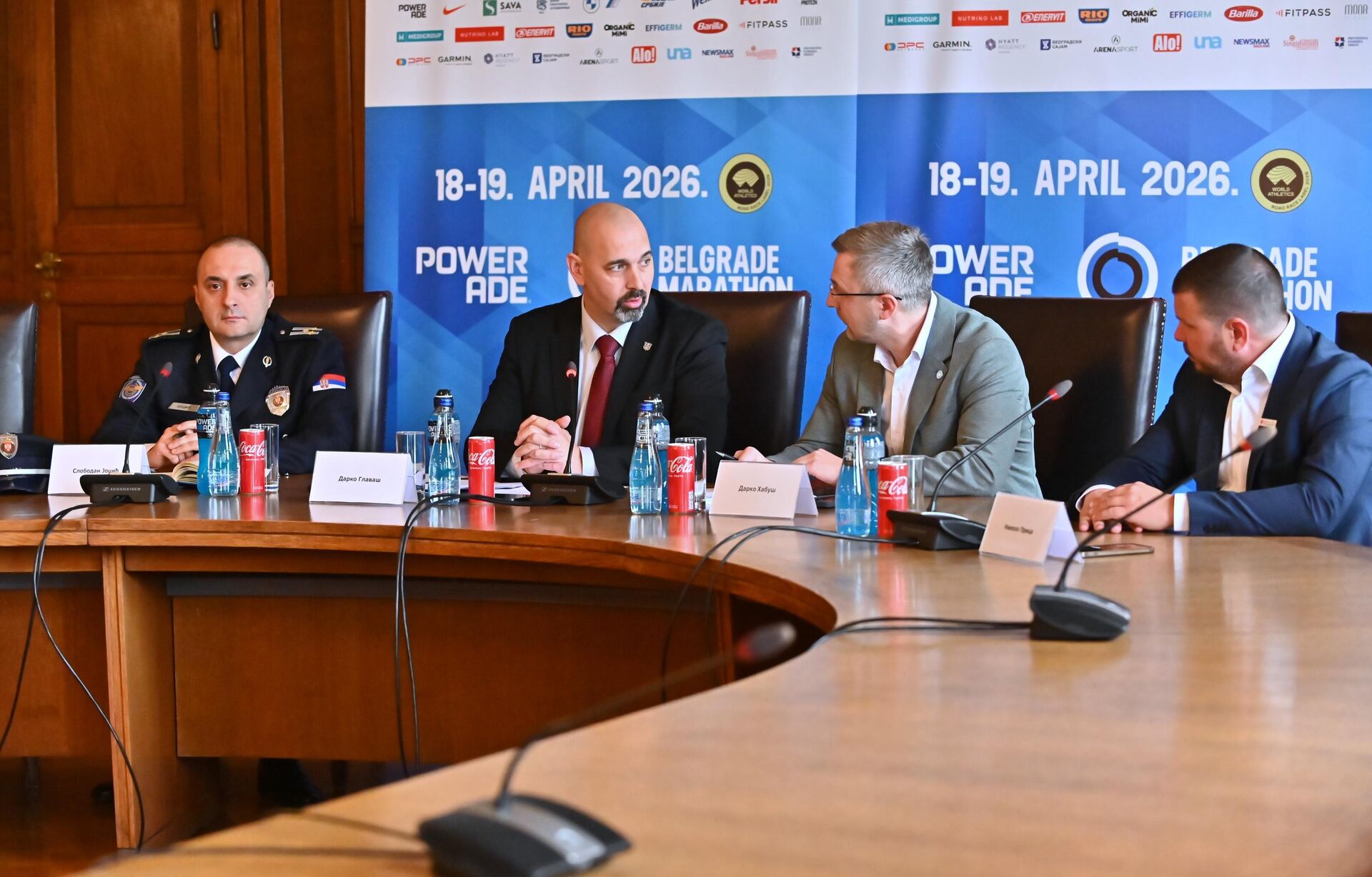 Tehnička konferencija povodom Beogradskog maratona - Sputnik Srbija, 1920, 15.04.2026