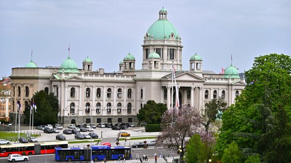Седница Скупштине Србије о измена изборних закона 12. маја
