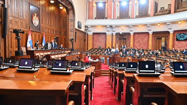 Sednica Skupštine Srbije - Sputnik Srbija