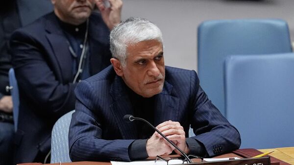 Iranski predstavnik pri Ujedinjenim nacijama Amir Said Iravani. - Sputnik Srbija