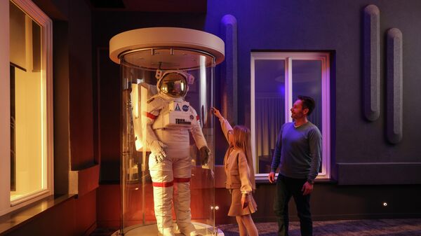 Astronautsko odelo, jedan od eksponata u Palati nauke - Sputnik Srbija