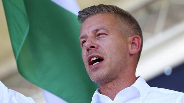 Lider partije „Tisa“ Peter Mađar - Sputnik Srbija