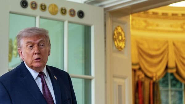 Амерички председник Доналд Трамп. - Sputnik Србија