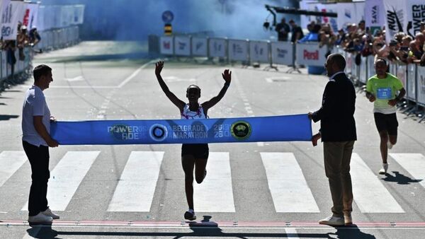 Etiopljanin pobednik 39. Beogradskog maratona  - Sputnik Srbija