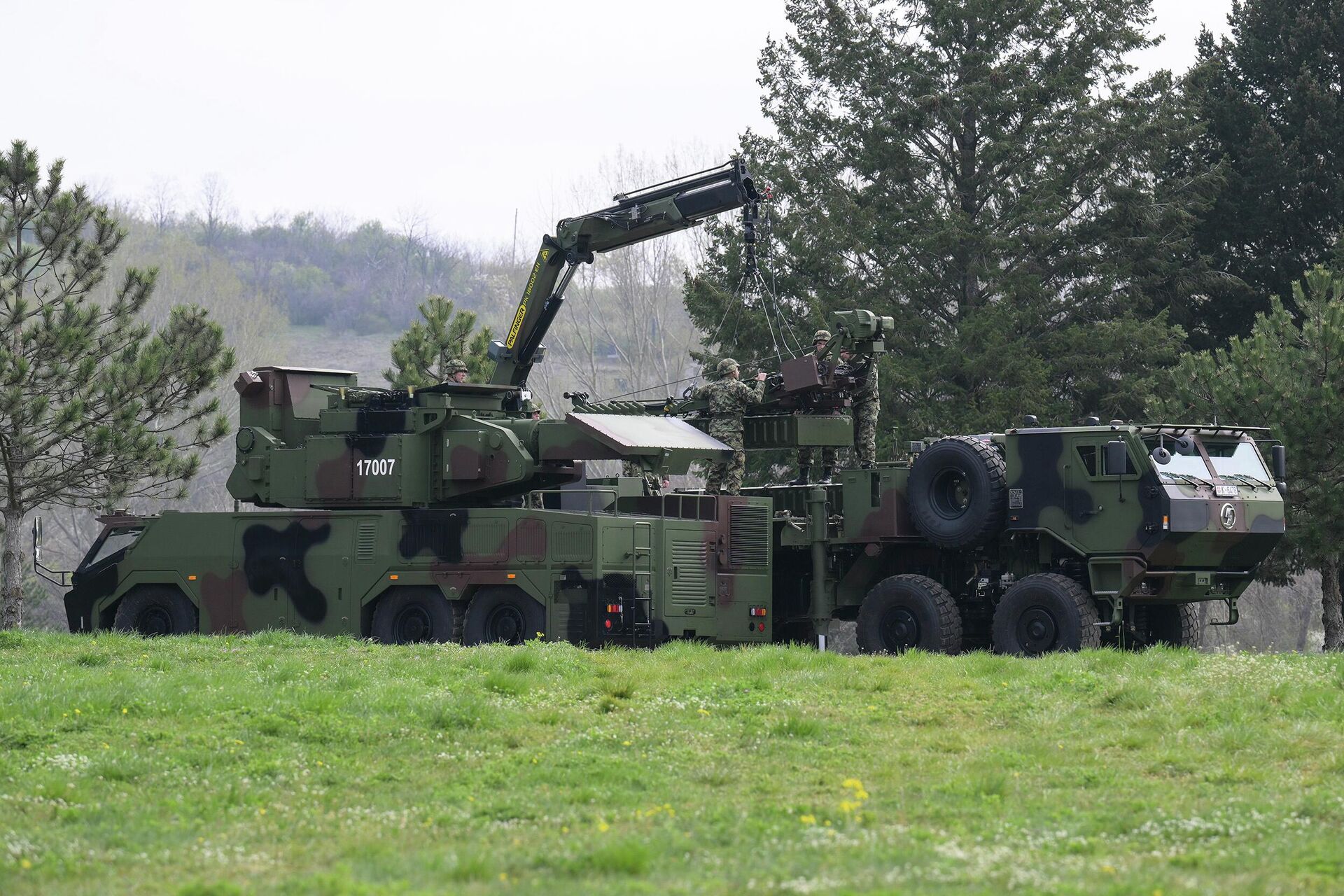 Ракетни систем HQ-17AE у Војсци Србије - Sputnik Србија, 1920, 20.04.2026