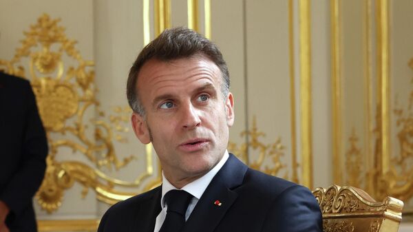 Председник Француске Емануел Макрон - Sputnik Србија