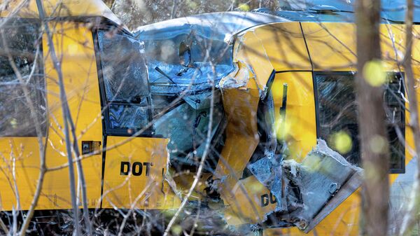 Судар два воза у Данској - Sputnik Србија