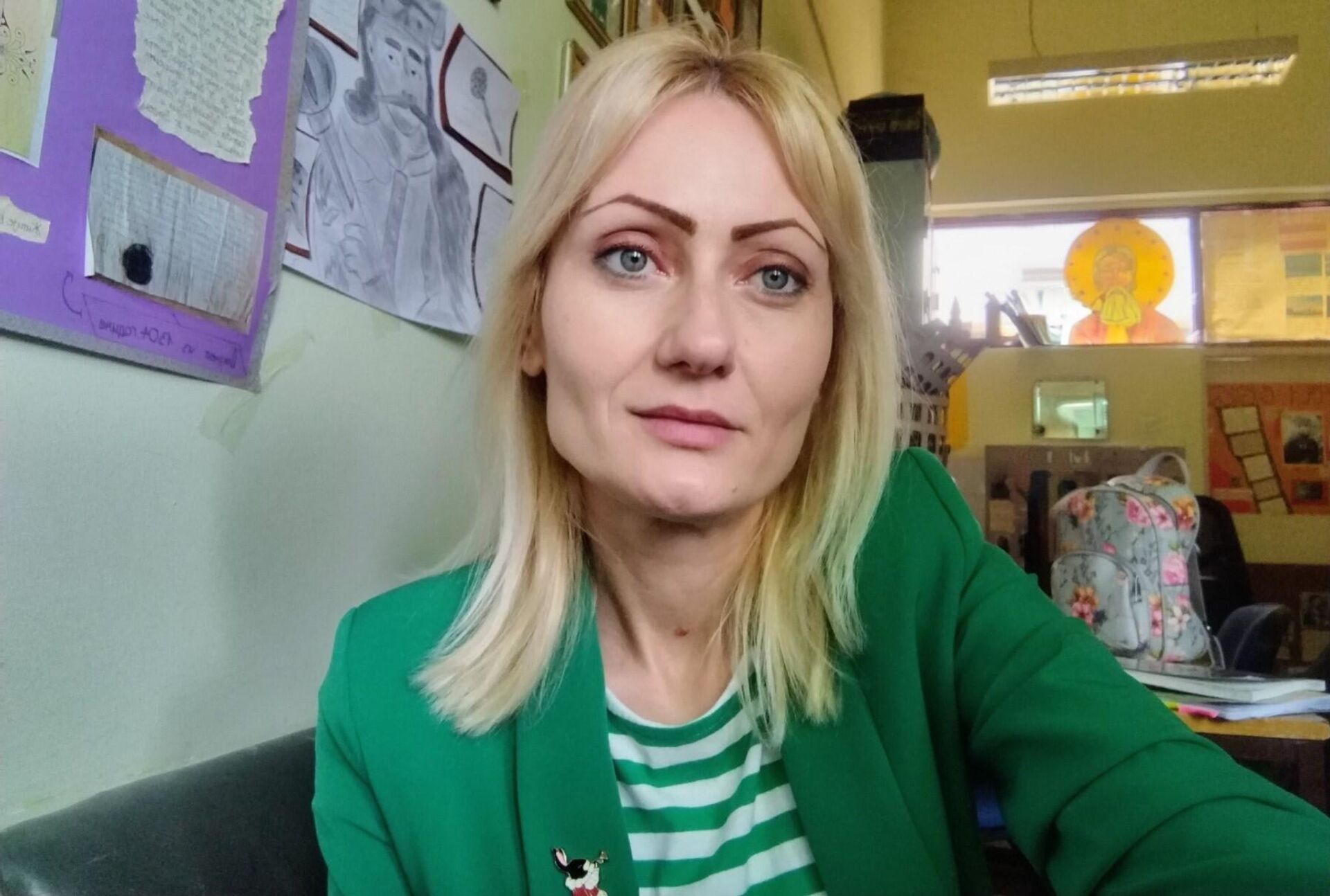 Јелица Пендић, наставник историје у ОШ Стеван Сремац у београдском насељу Борча - Sputnik Србија, 1920, 24.04.2026