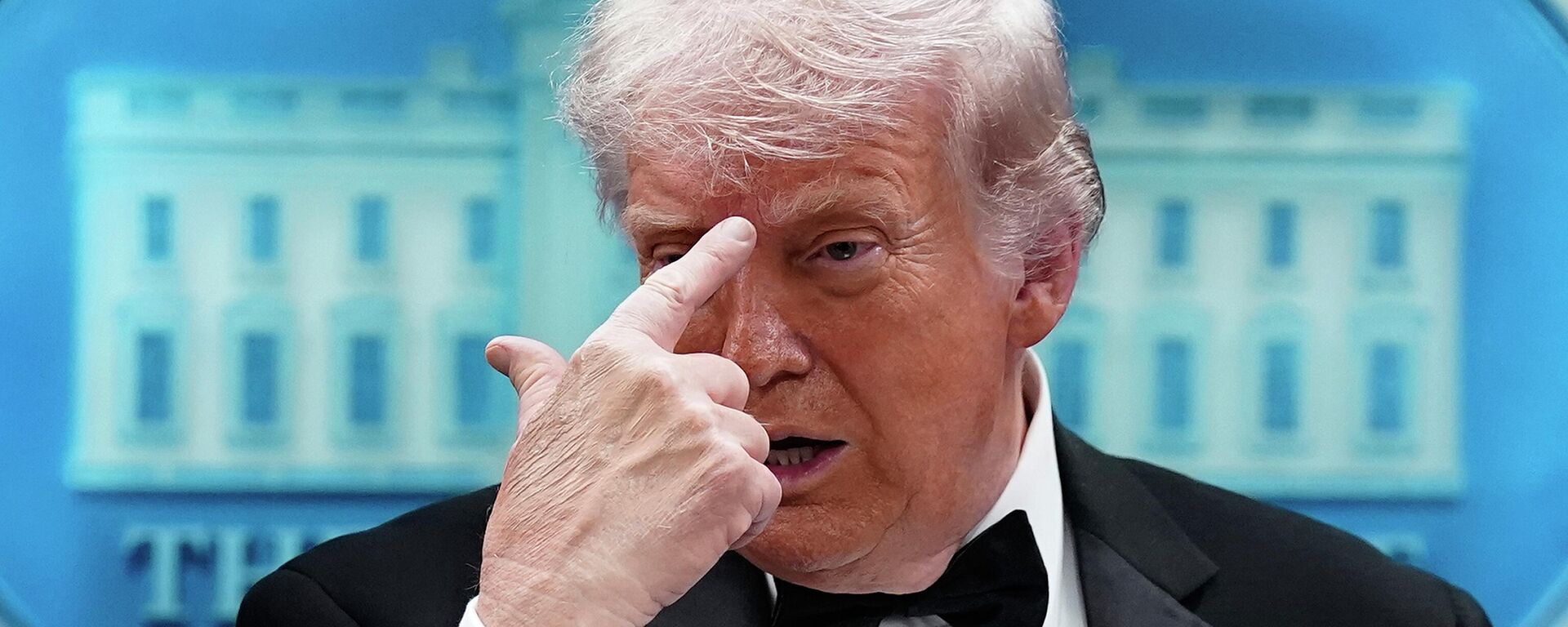 Амерички председник Доналд Трамп. - Sputnik Србија, 1920, 03.05.2026