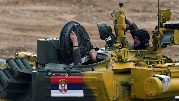 ArMI — 2020. Tankovый biatlon. Individualьnaя gonka - Sputnik Srbija