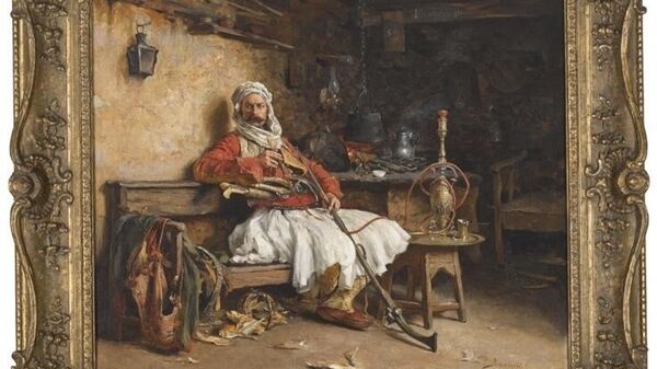 „Стражар који се одмара“ Паје Јовановића - Sputnik Србија