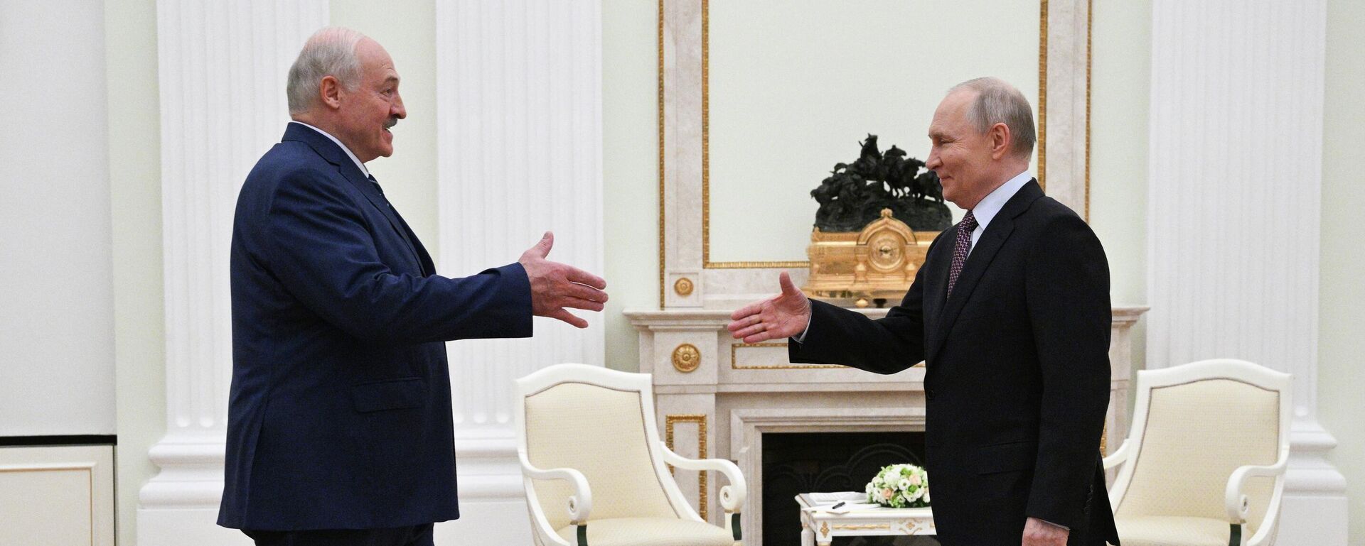 Александар Лукашенко и Владимир Путин - Sputnik Србија, 1920, 08.05.2026
