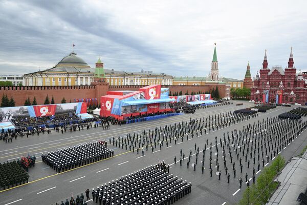 Војна парада у Москви у част 81. годишњице Победе у Великом отаџбинском рату. - Sputnik Србија