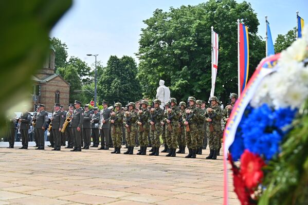 Počasni vod i orkestar Garde Vojske Srbije - Sputnik Srbija