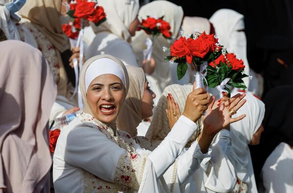 Организатор овог догађаја је хуманитарна организација ИХХ за помоћ Газе. - Sputnik Србија