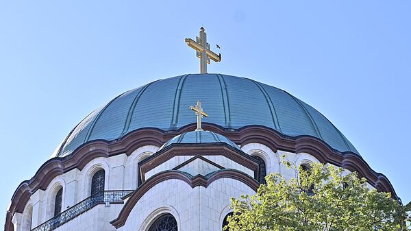 Molitveni početak Svetog Arhijerejskog Sabora se tradicionalno održava u Hramu Svetog Save u Beogradu - Sputnik Srbija
