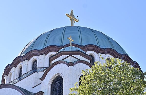 Molitveni početak Svetog Arhijerejskog Sabora se tradicionalno održava u Hramu Svetog Save u Beogradu - Sputnik Srbija