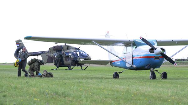 Ваздухопловна вежба српске и мађарске војске - Sputnik Србија