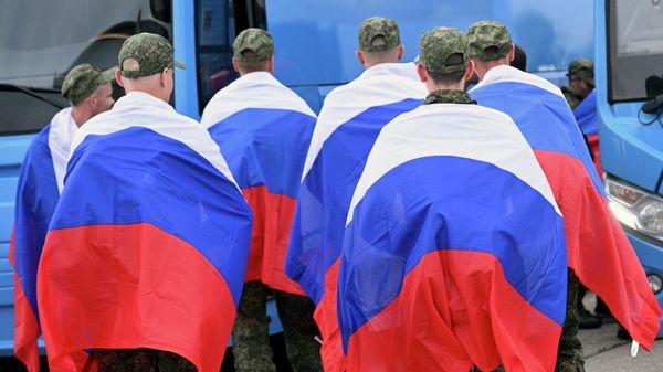 Povratak ruskih vojnika iz ukrajinskog zarobljeništva - Sputnik Srbija