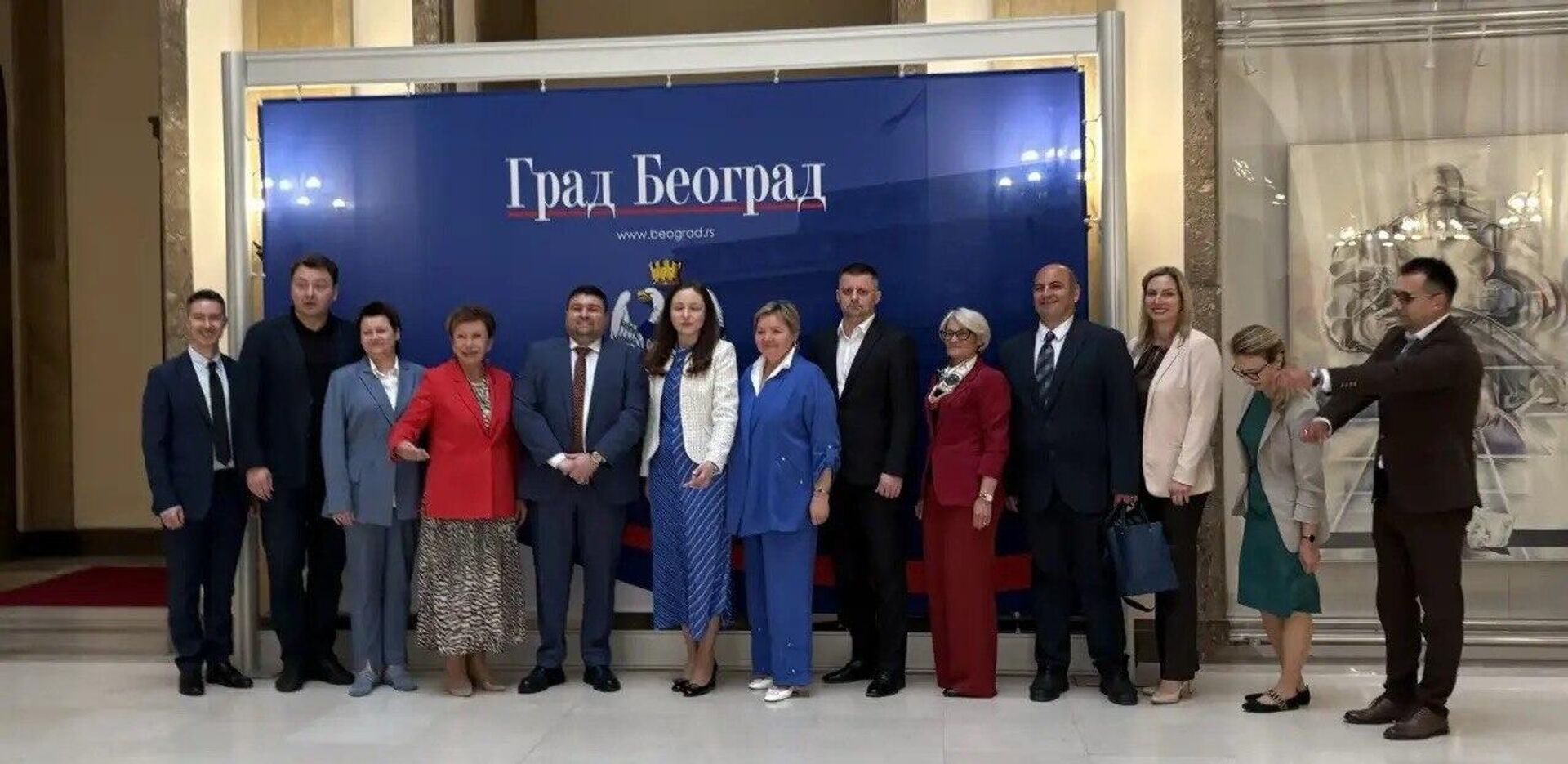 Gosti iz Sankt Peterburga u Skupštini Beograda - Sputnik Srbija, 1920, 16.05.2026