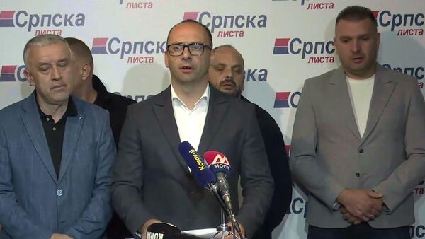 Srpska lista, konferencija za novinare - Sputnik Srbija