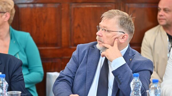 Konferenciji je prisustvovao zamenik ambasadora Ruske Federacije u Srbiji Aleksandar Konanihin - Sputnik Srbija