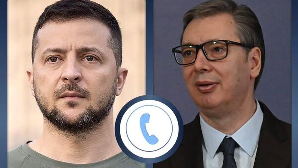 Vladimir Zelenski i Aleksandar Vučić - Sputnik Srbija