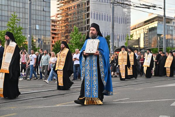 Спасовдан или Вазнесење Господње православна црква прославља четрдесетог дана после Христовог васкрсења и увек пада у четвртак, шесте недеље после Васкрса. - Sputnik Србија