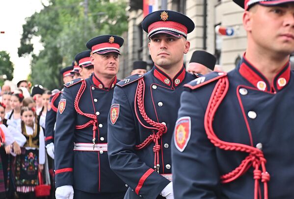 Учешћа у Литији узели су и припадници Жандармерије - Sputnik Србија