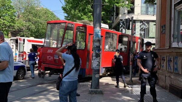 Tramvaj udario u zgradu  - Sputnik Srbija