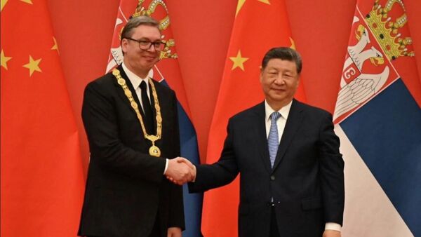 Aleksandar Vučić i Si Đinping - Sputnik Srbija