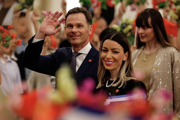 Први потпредседник Владе Републике Србије и министар финансија Синиша Мали и министар привреде Адријана Месаровић такође су део српске делегације која борави у Москви  - Sputnik Србија