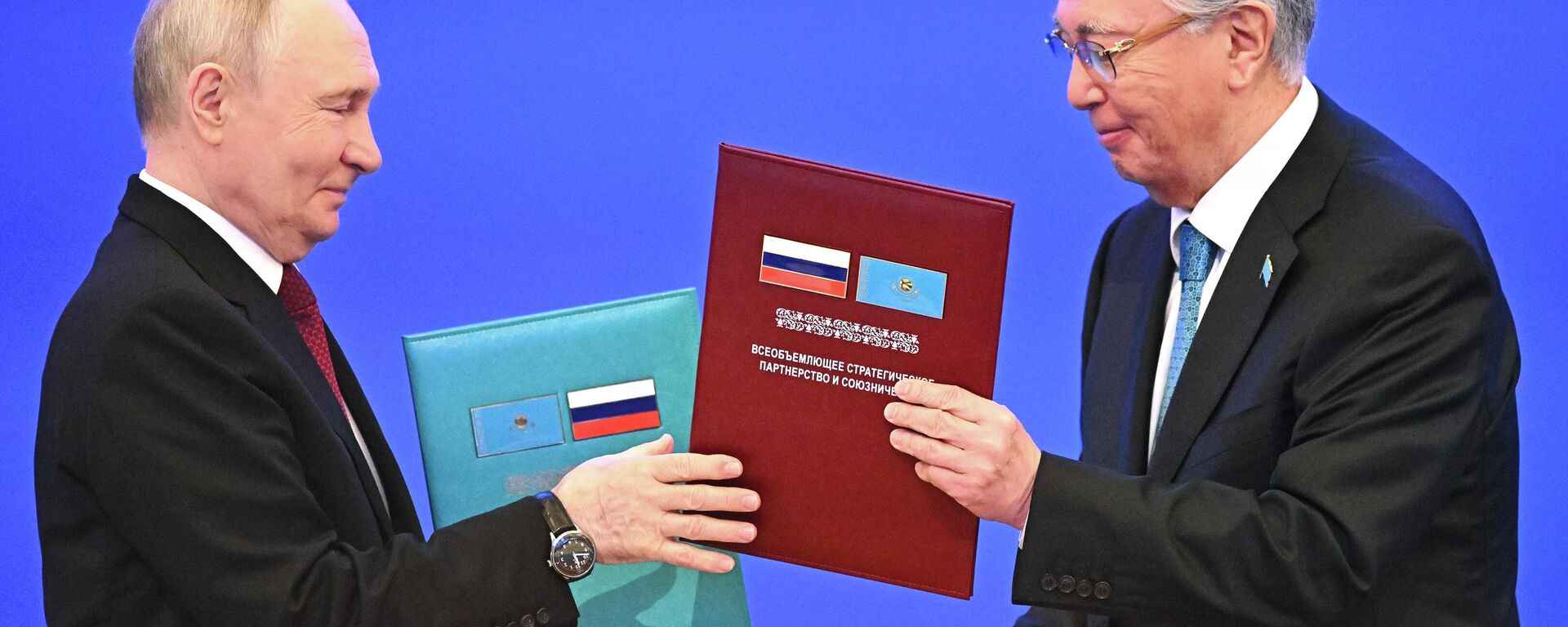 Putin i Tokajev potpisali dokument o zajedničkoj saradnji - Sputnik Srbija, 1920, 28.05.2026