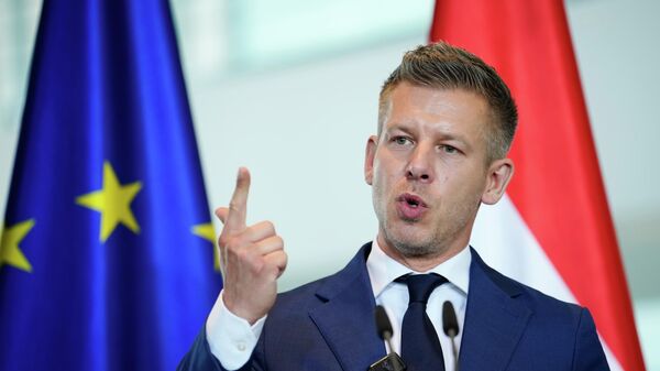 Mađarski premijer Peter Mađar - Sputnik Srbija