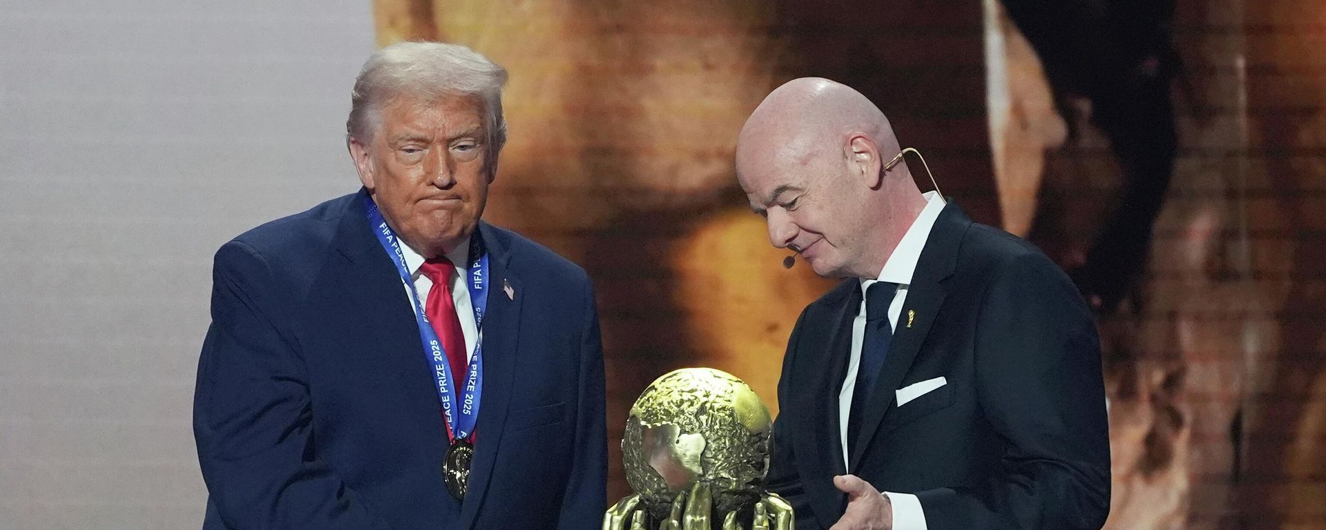 Donald Tramp i Đani Infantino - Sputnik Srbija, 1920, 08.07.2026