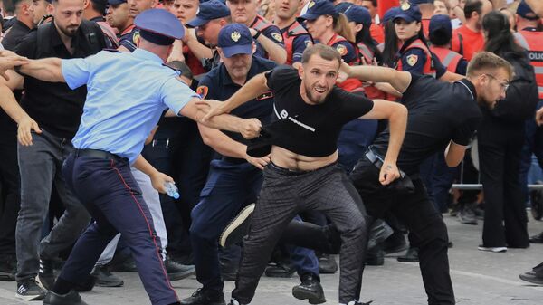 Албанија протести - Sputnik Србија