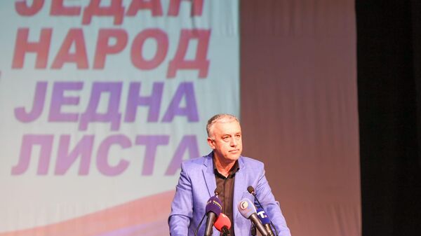 Predsednik Srpske liste Zlatan Elek. Predsednik Srpske liste Zlatan Elek. - Sputnik Srbija