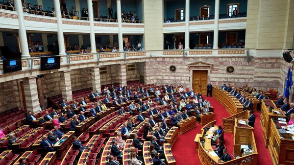 Грчки парламент. - Sputnik Србија