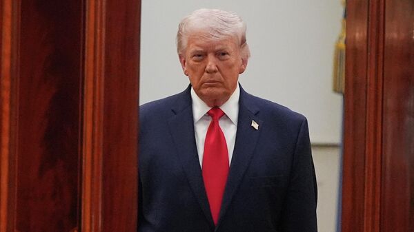 Президент США Дональд Трамп - Sputnik Србија