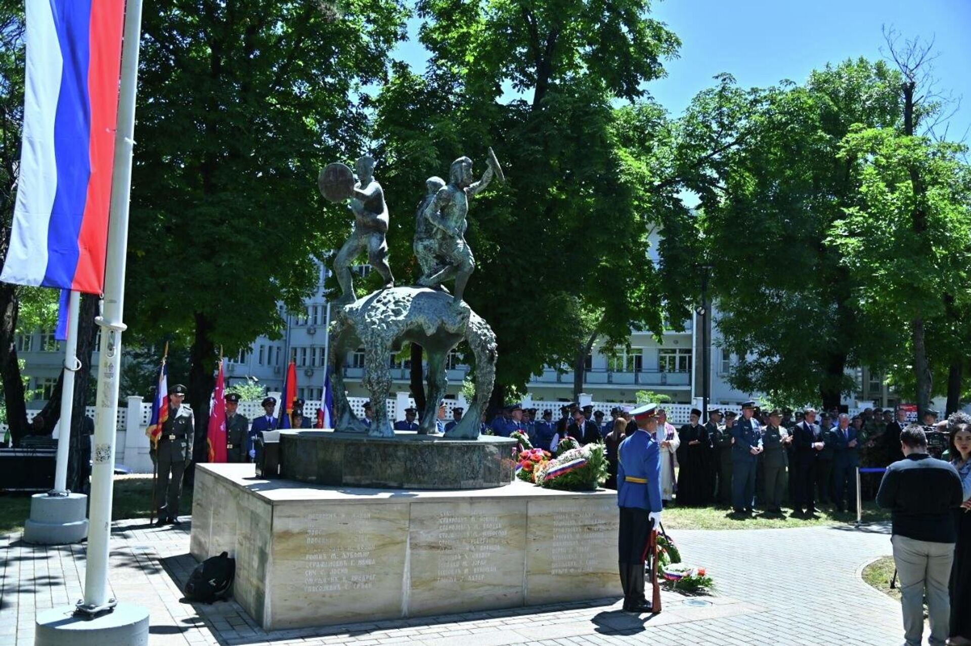 Јунацима са Кошара одаста почасно полагањем венаца у Београду - Sputnik Србија, 1920, 14.06.2026