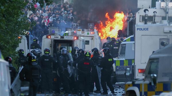 Антиимиграциони протести  - Sputnik Србија