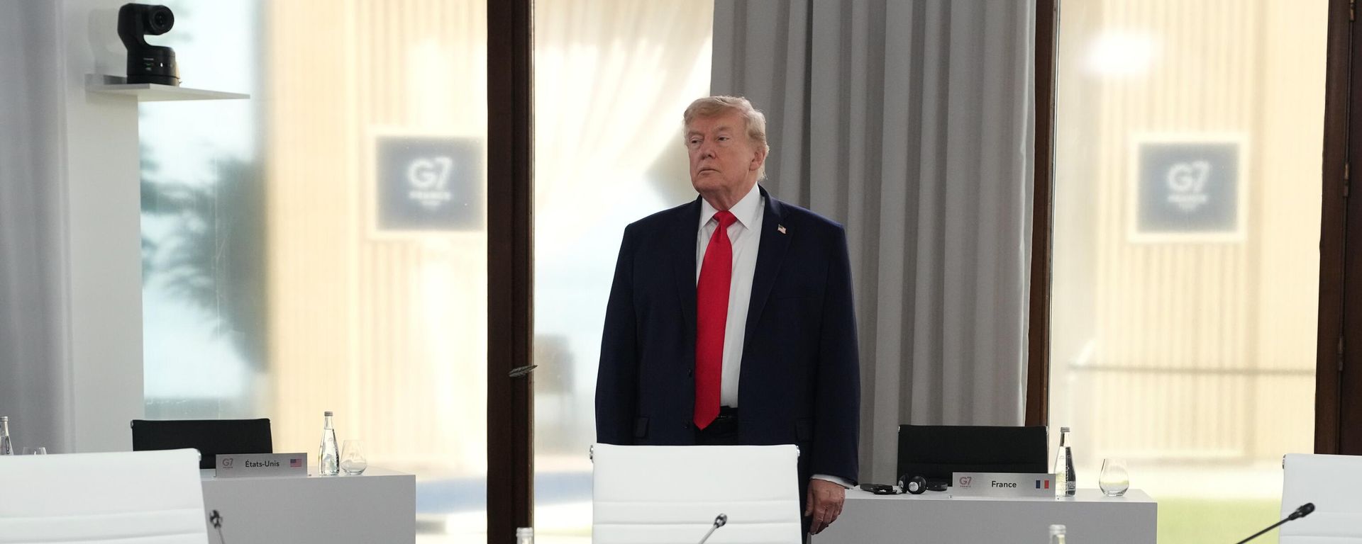 Američki predsednik Donald Tramp Američki predsednik Donald Tramp - Sputnik Srbija, 1920, 16.06.2026