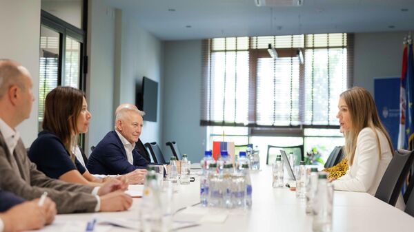 Dubravka Đedović Handanović, ministar rudarstva i energetike razgovarala je danas sa srpskim članovima Odbora direktora NIS-a - Sputnik Srbija