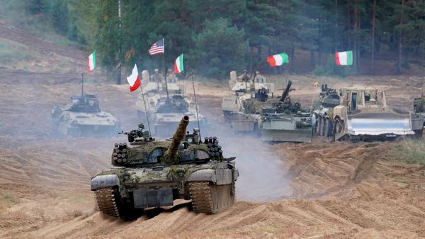 Vojne vežbe NATO-a Namejs u Letoniji - Sputnik Srbija