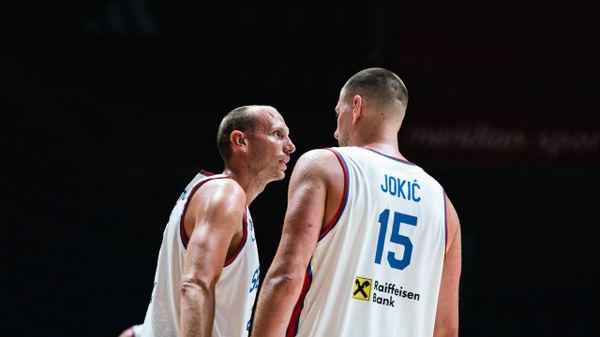 Nikola Jokić i Dejan Davidovac - Sputnik Srbija